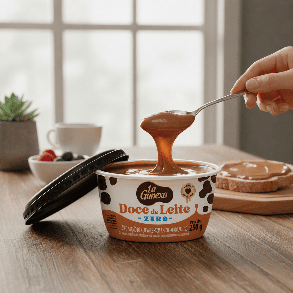 Doce de Leite Zero Lactose La Ganexa