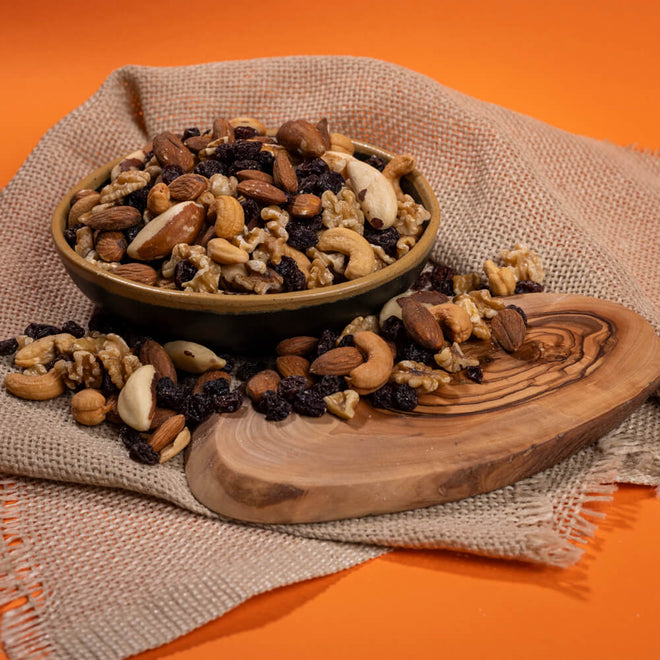 Mix de Castanhas com Uva Passa - Terrana