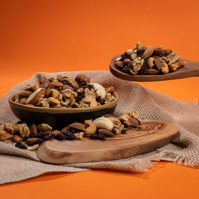 Mix de Castanhas com Uva Passa - Terrana
