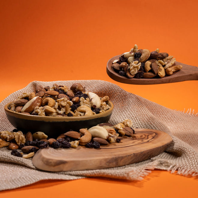 Mix de Castanhas com Uva Passa - Terrana