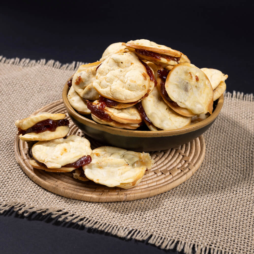 Biscoito de Provolone com Goiabada