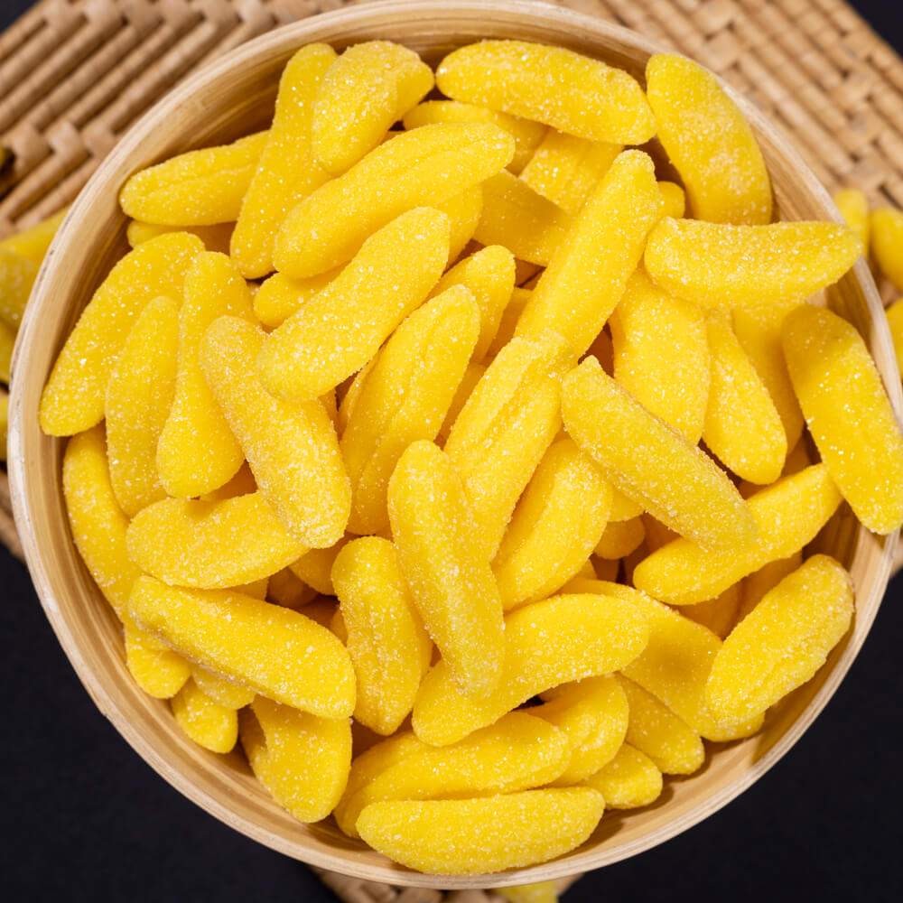 Bala Gelatina Banana