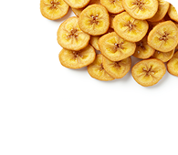 Banana chips salgada
