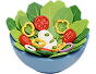 Em mixes de grãos e saladas para mais sabor e textura